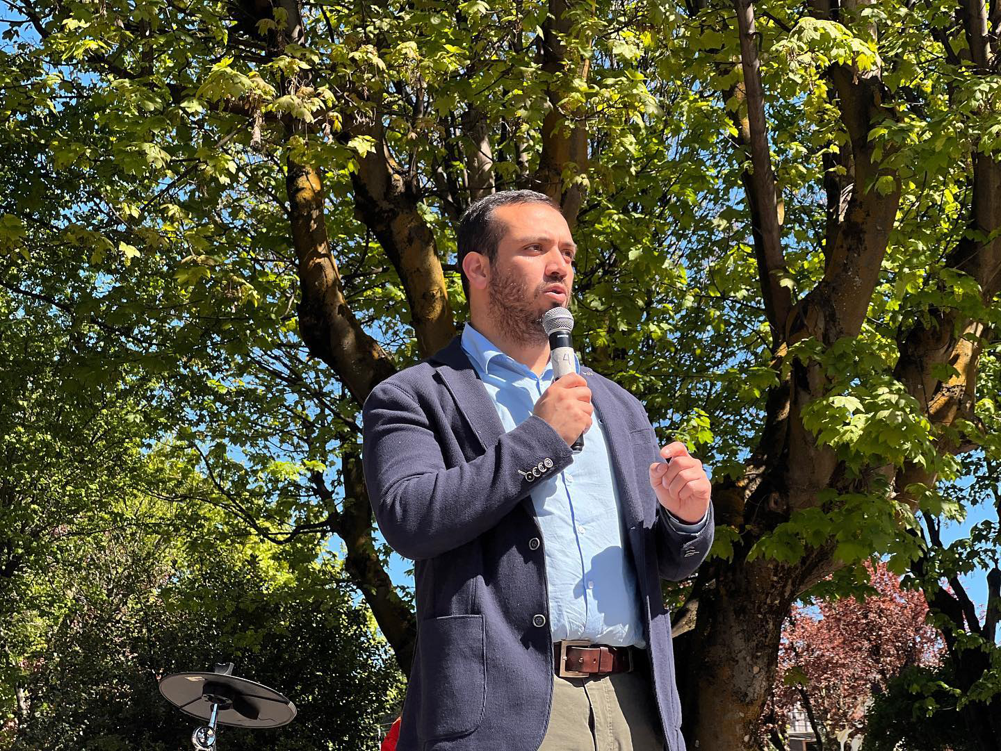 Inauguración de nuevas luminarias